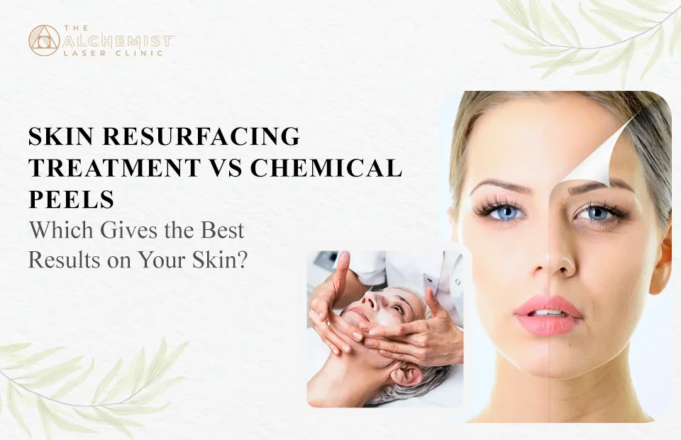 Skin Resurfacing Treatment vs, Chemical Peels: Which Gives the Best Results on Your Skin?